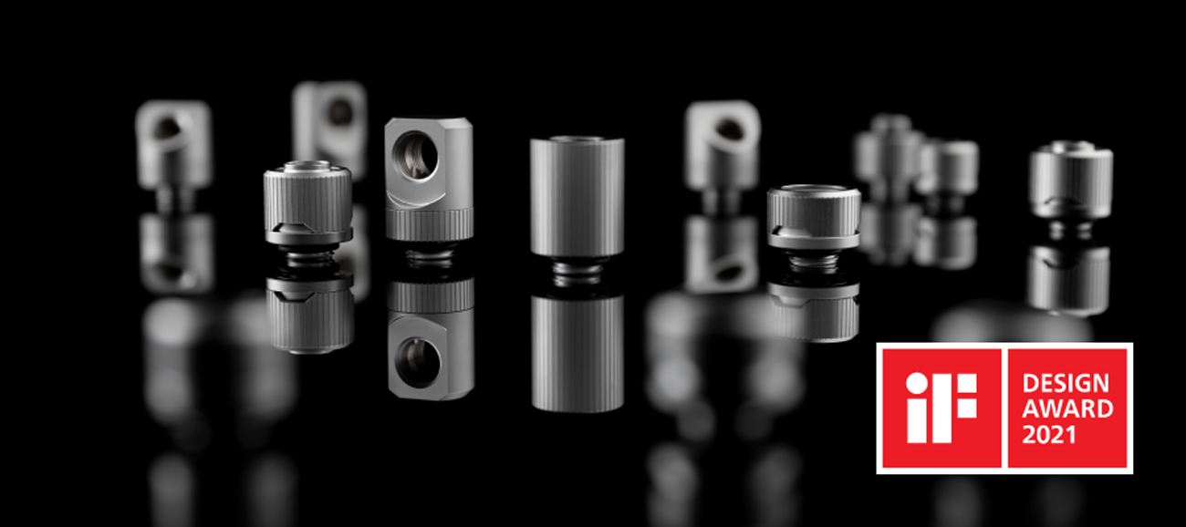 EK-Quantum Torque Extender Static MF 28 - Satin Titanium